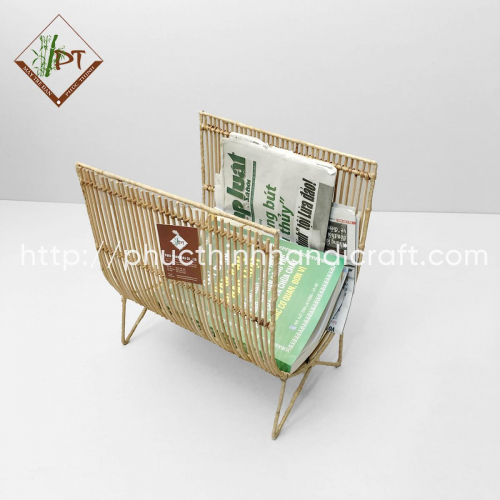 Rattan Newspaper Rack