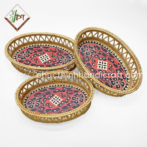 Rattan Tray Model PTT64