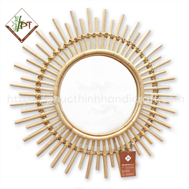 Rattan Wall Mirror model PTDO09