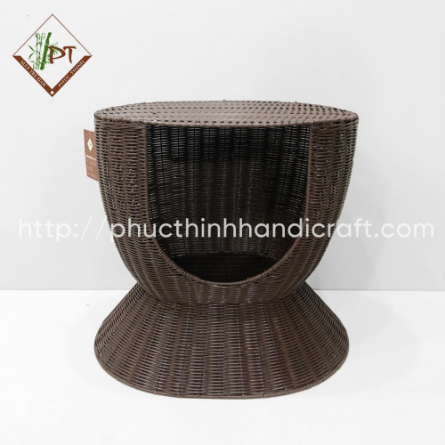 Wicker Pet house PTPH05