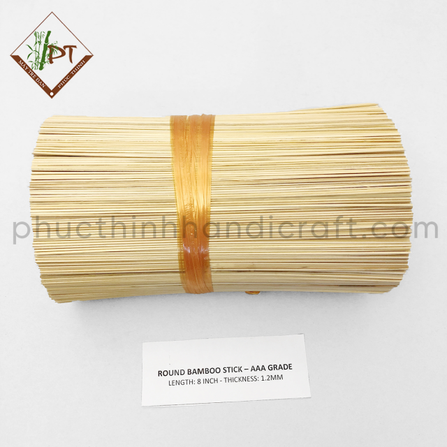 Bamboo Stick 8inch x 1,2mm