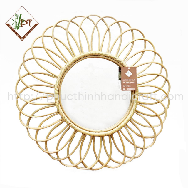 Rattan Wall Mirror model PTDO10